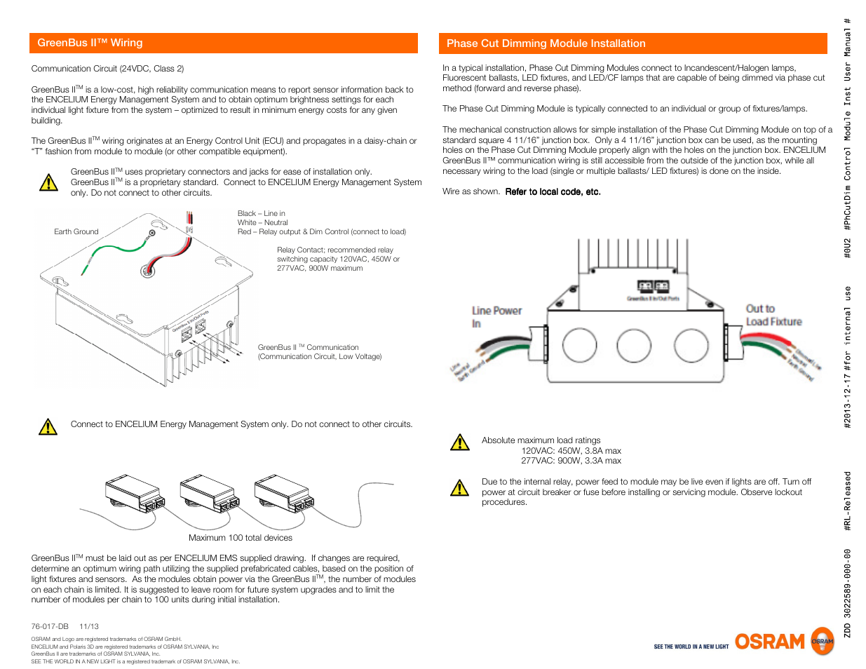 OSRAM SYLVANIA ENCELIUM User Manual | Page 2 / 2
