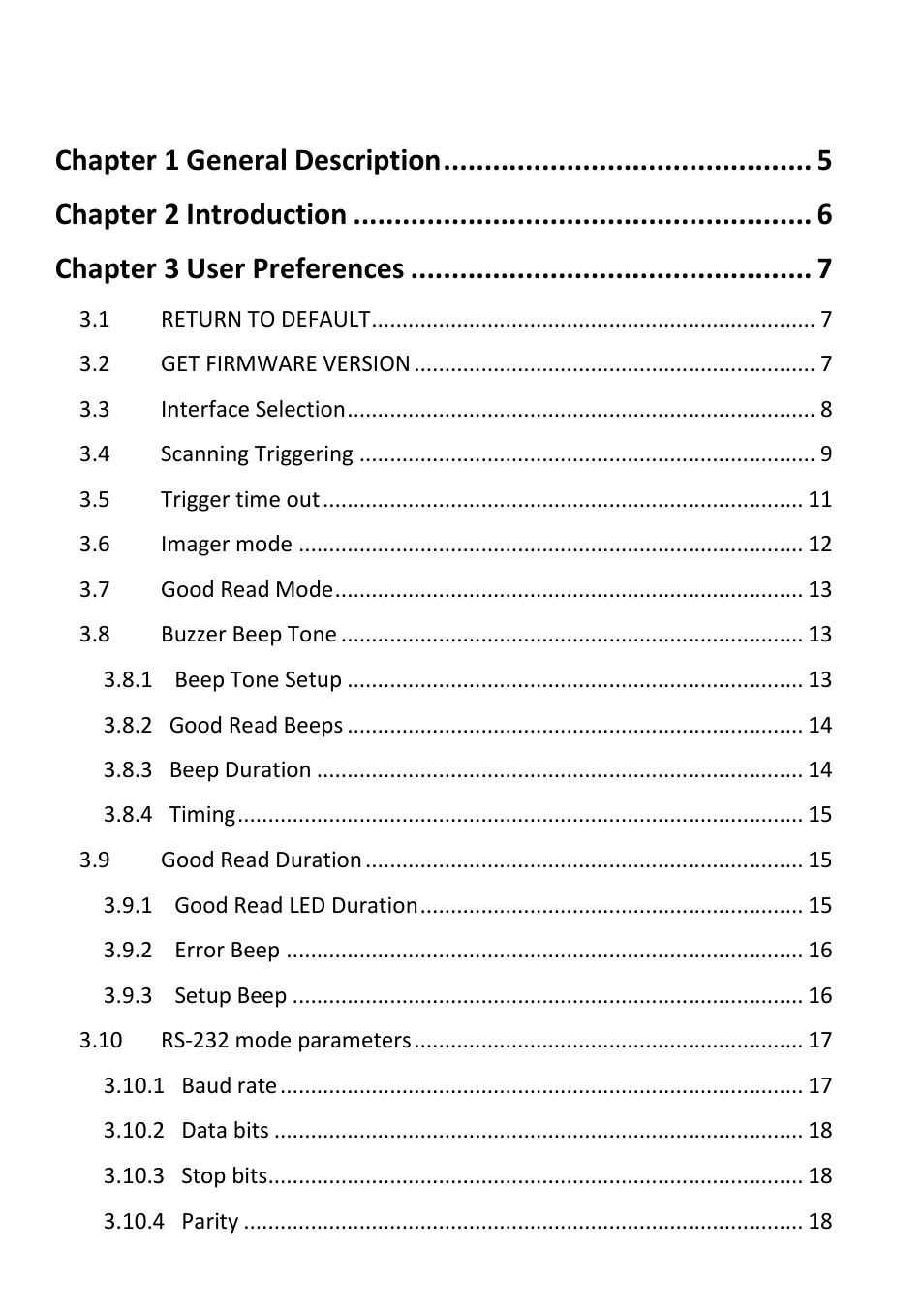 SCANTECH ID (Champtek company) VEGA V-1030 User Manual | Page 3 / 41