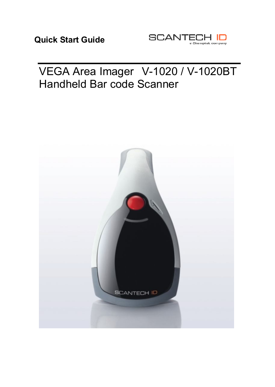 SCANTECH ID (Champtek company) VEGA V-1040 User Manual | 32 pages