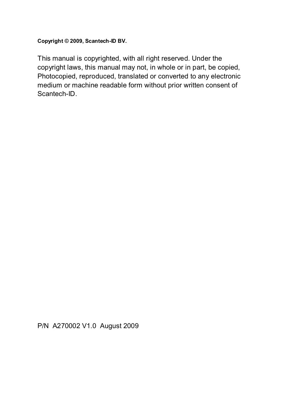 SCANTECH ID (Champtek company) VEGA V-1040 User Manual | Page 2 / 32