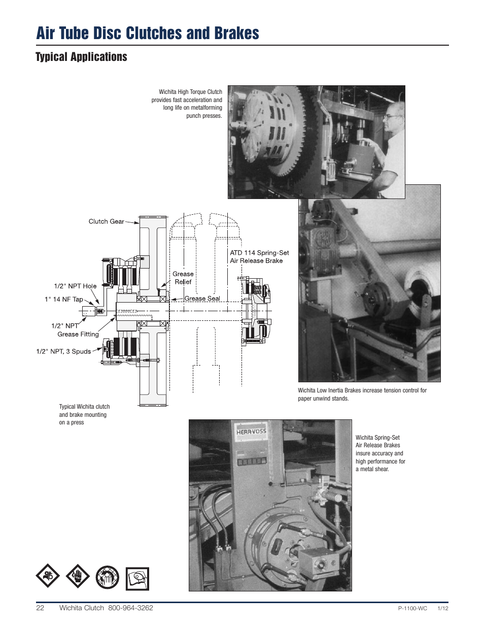 Wichita Clutch LIB - Low Inertia Brake User Manual | 22 pages