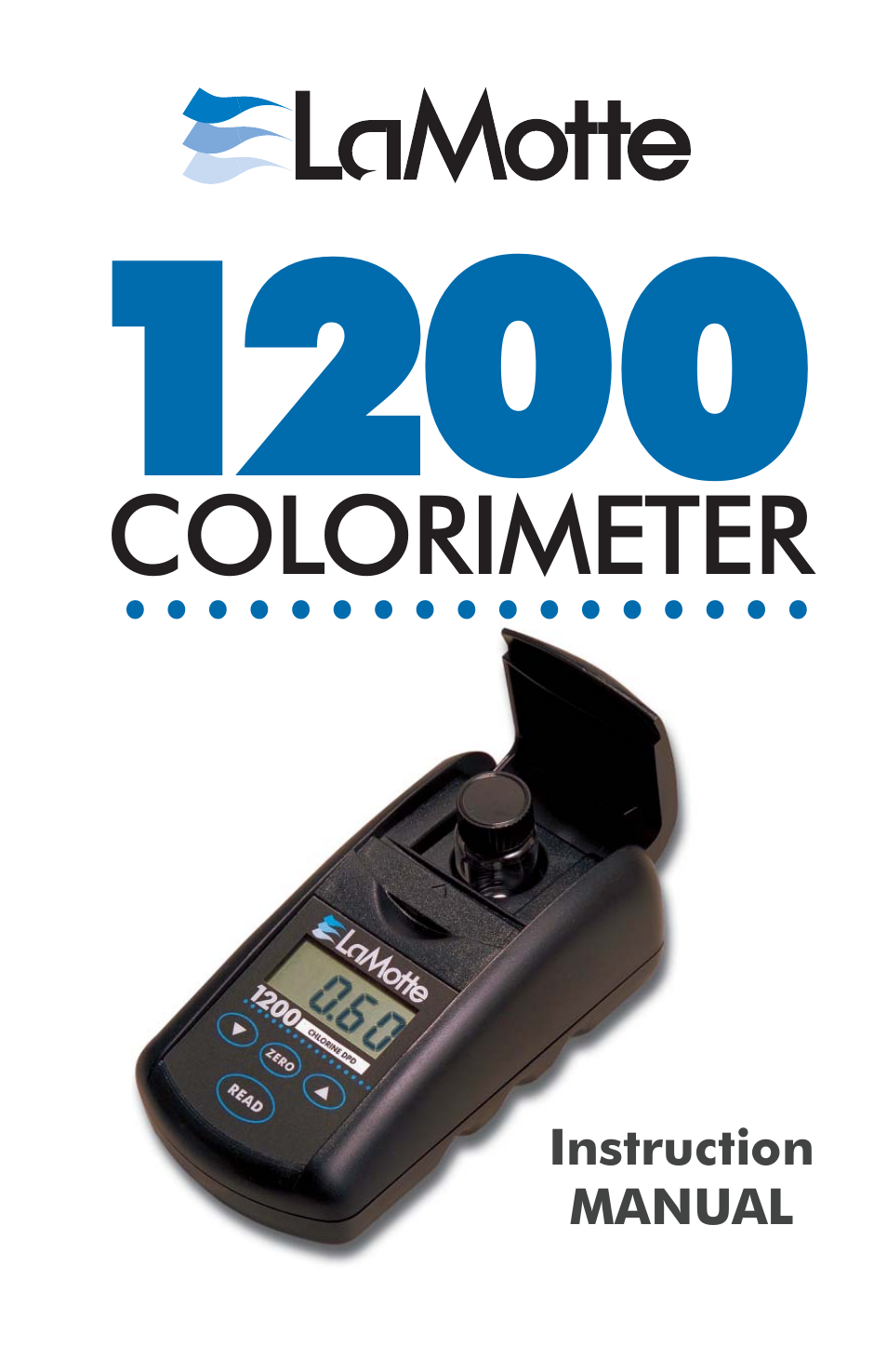 LaMotte 1200 Colorimeter User Manual | 84 pages