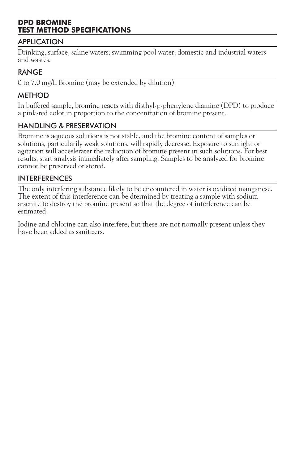 LaMotte 1200 Colorimeter User Manual | Page 43 / 84