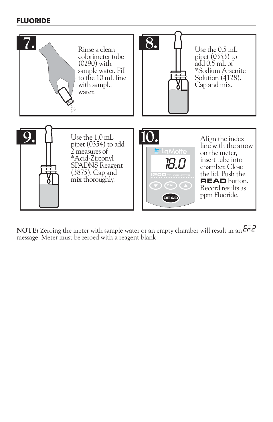 LaMotte 1200 Colorimeter User Manual | Page 51 / 84