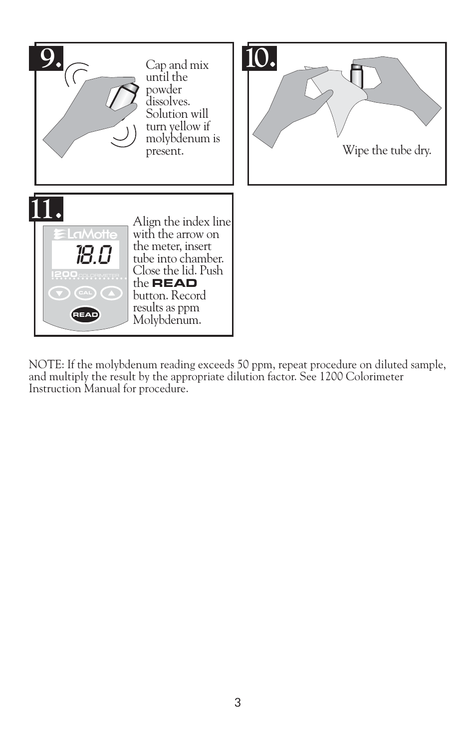 LaMotte 1200 Colorimeter User Manual | Page 55 / 84