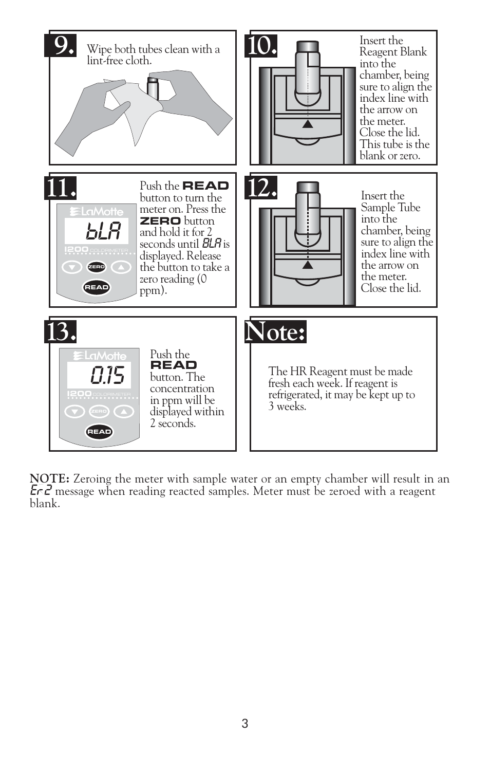 LaMotte 1200 Colorimeter User Manual | Page 63 / 84