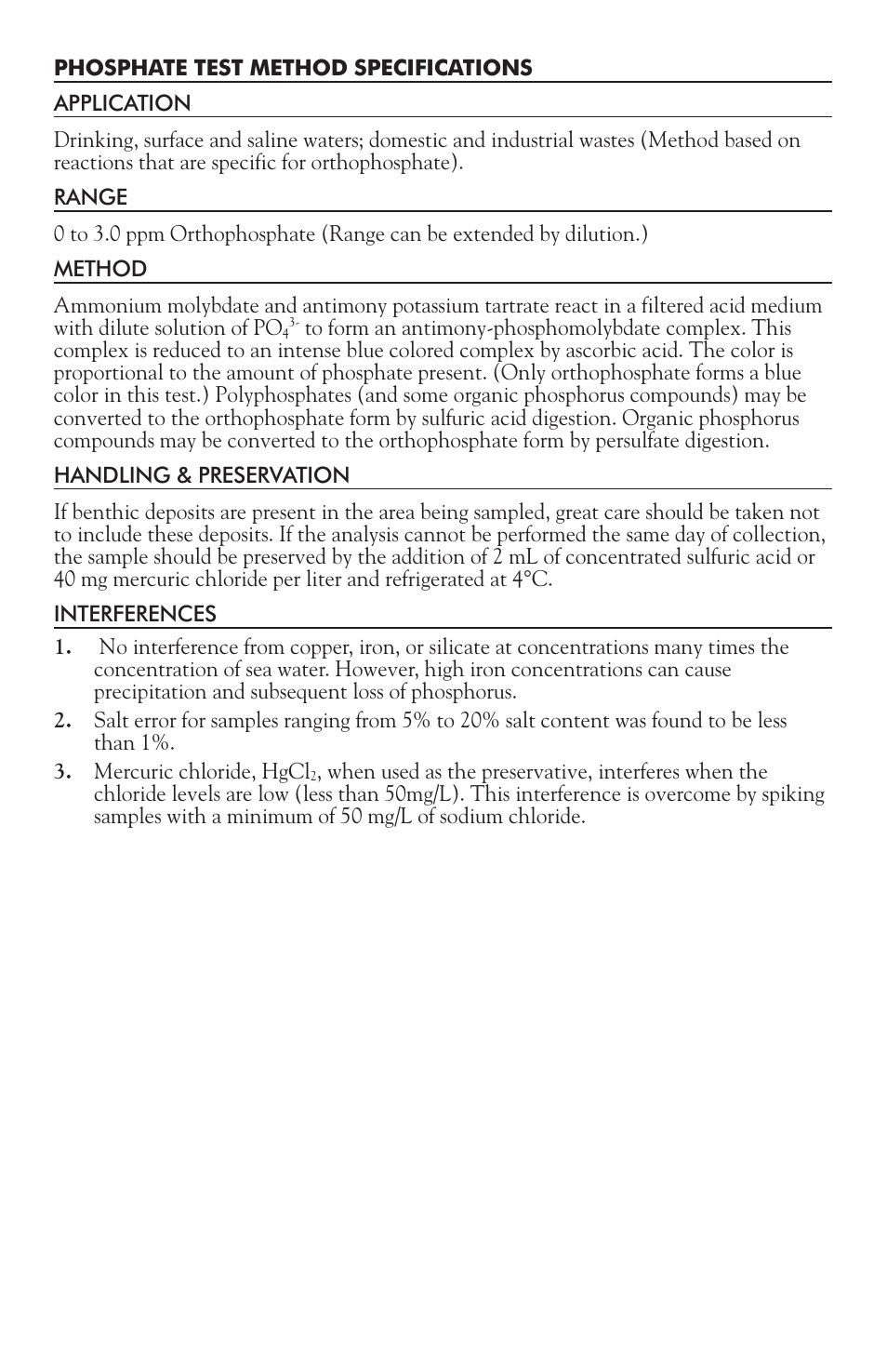 LaMotte 1200 Colorimeter User Manual | Page 67 / 84