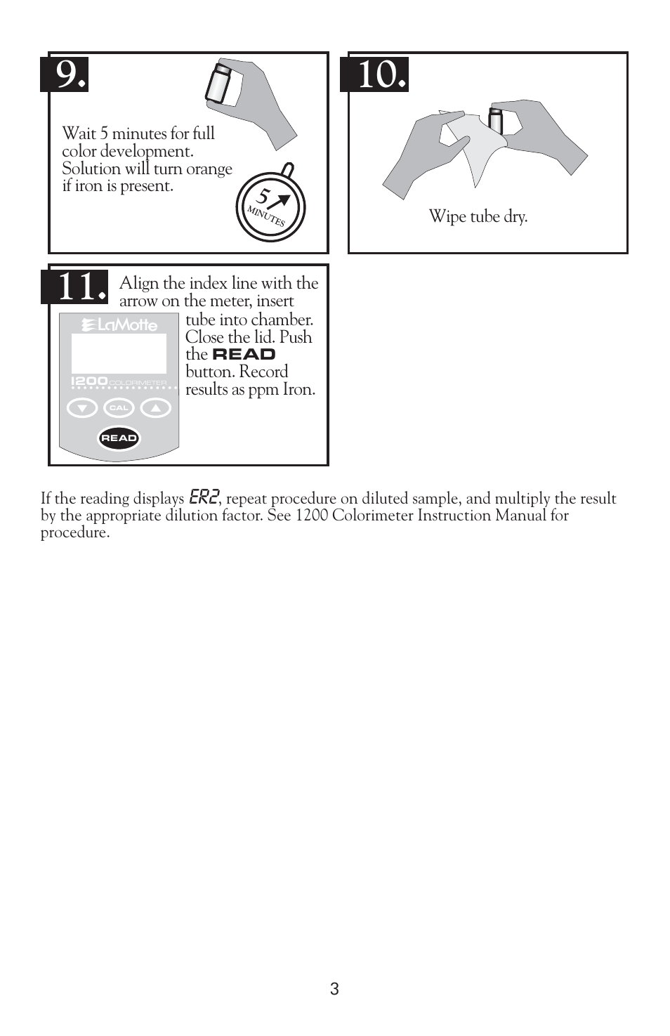 LaMotte 1200 Colorimeter User Manual | Page 75 / 84