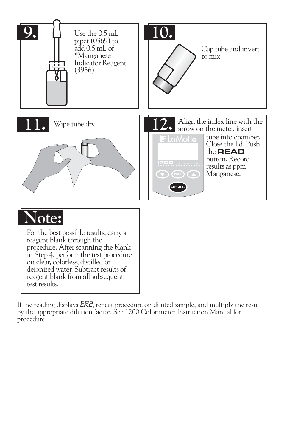 LaMotte 1200 Colorimeter User Manual | Page 79 / 84