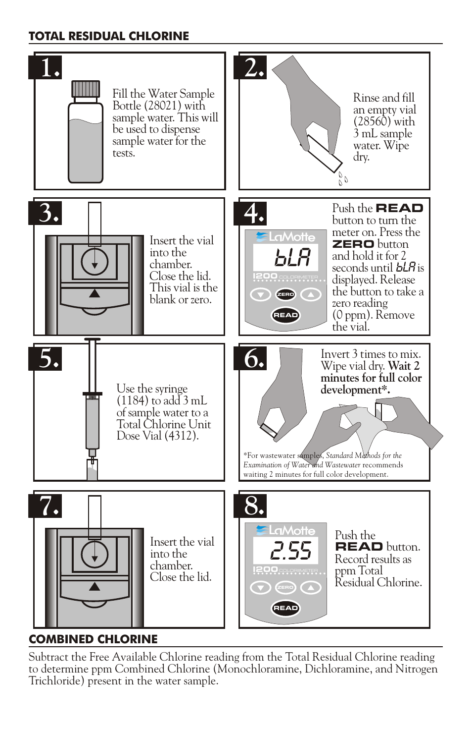 LaMotte 1200-UDV-CL User Manual | Page 3 / 4