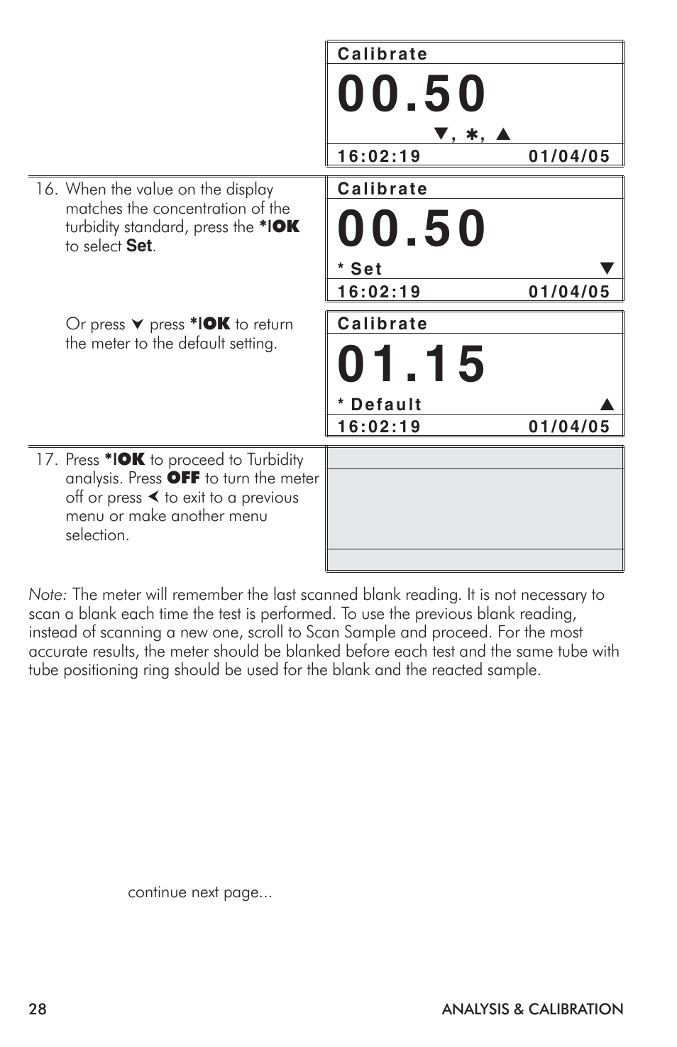 LaMotte 2020i Turbidimeter User Manual | Page 28 / 44