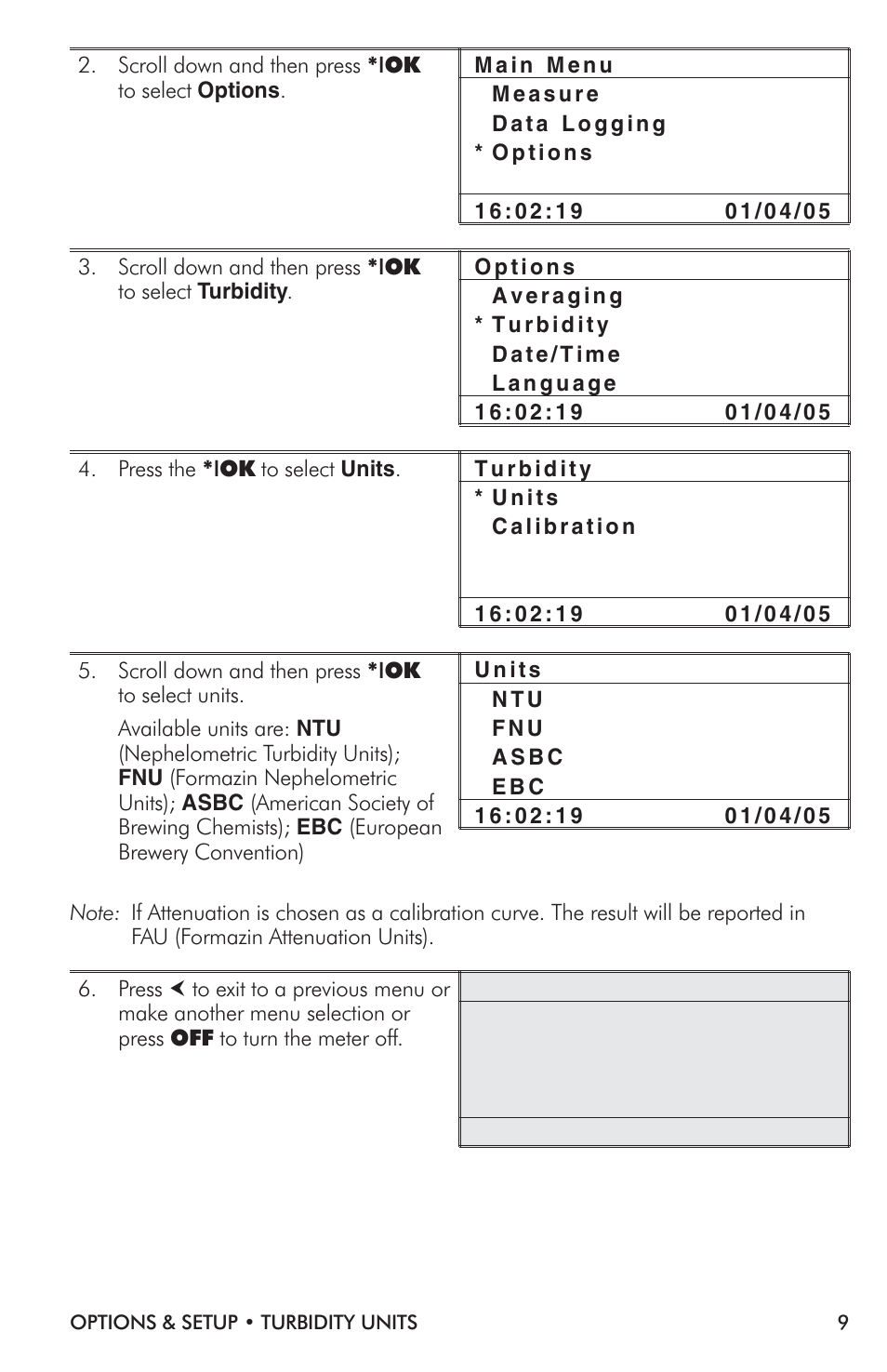 LaMotte 2020i Turbidimeter User Manual | Page 9 / 44