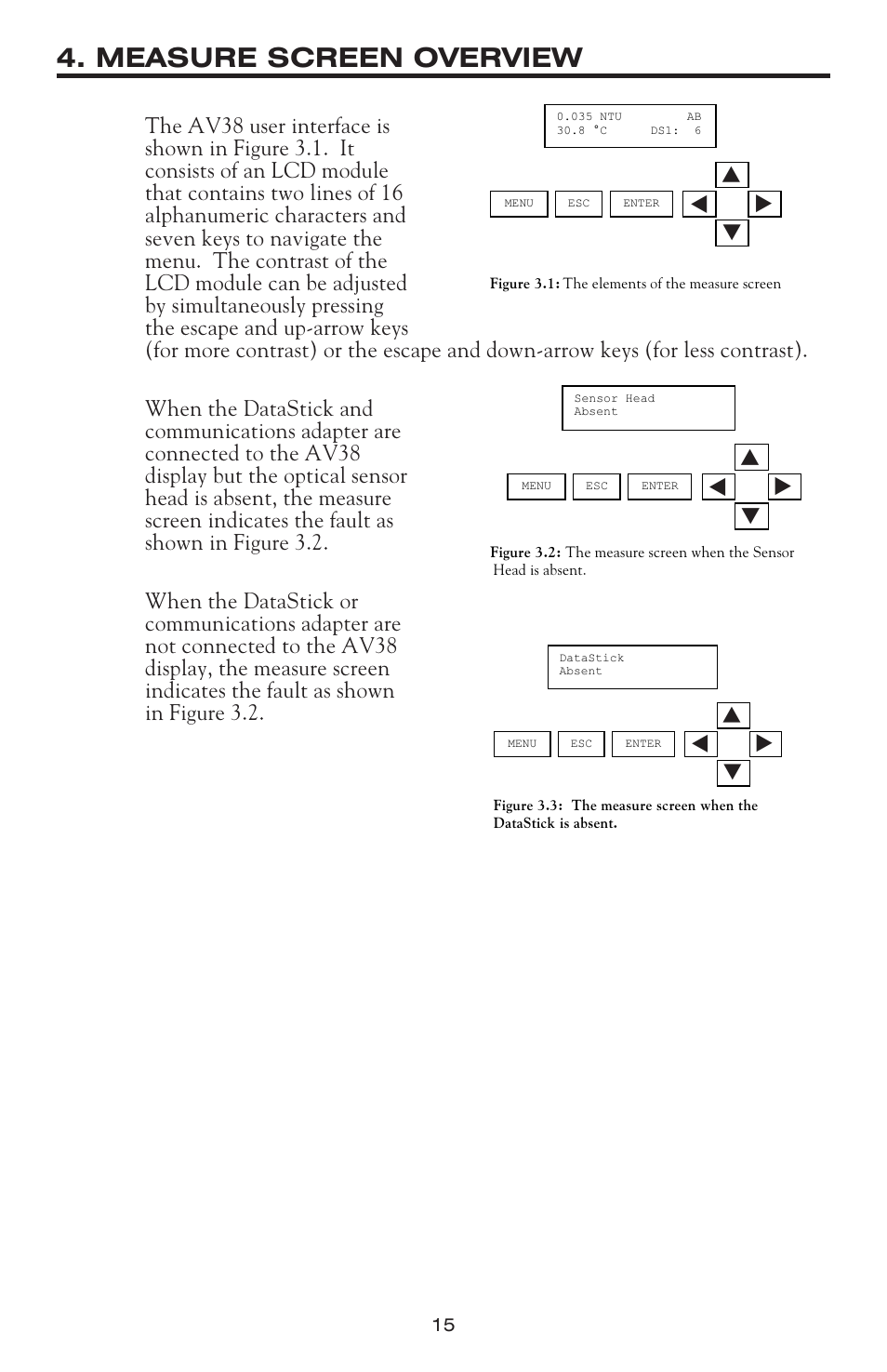 Measure screen overview | LaMotte 2020 ClearTrace User Manual | Page 16 / 36