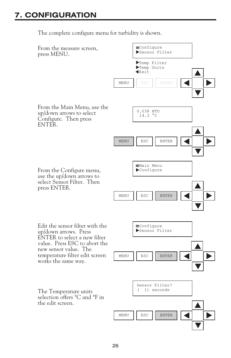 Configuration | LaMotte 2020 ClearTrace User Manual | Page 27 / 36