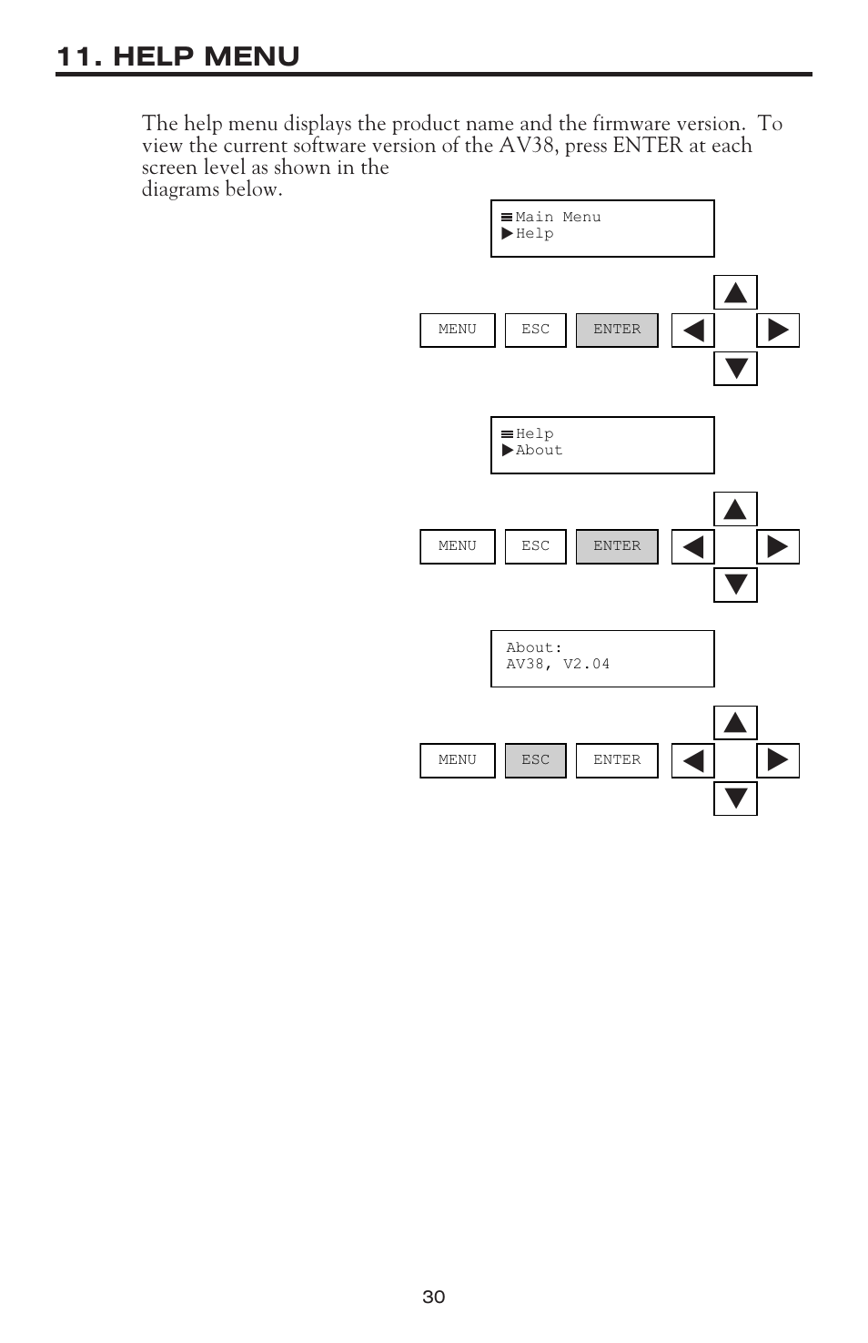 Help menu | LaMotte 2020 ClearTrace User Manual | Page 31 / 36