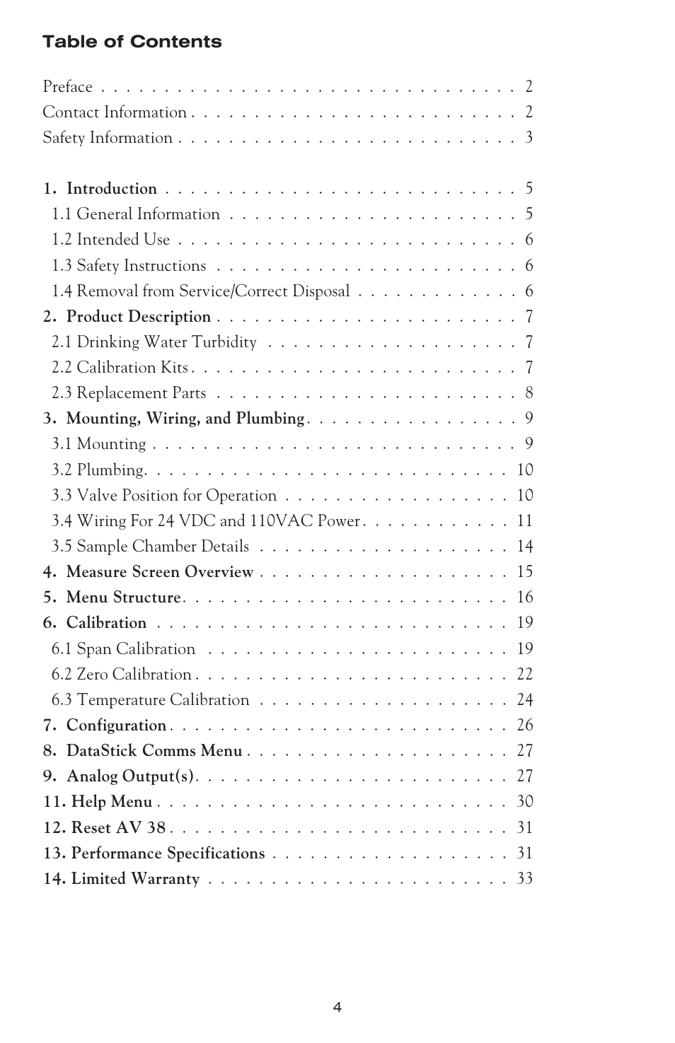 LaMotte 2020 ClearTrace User Manual | Page 5 / 36