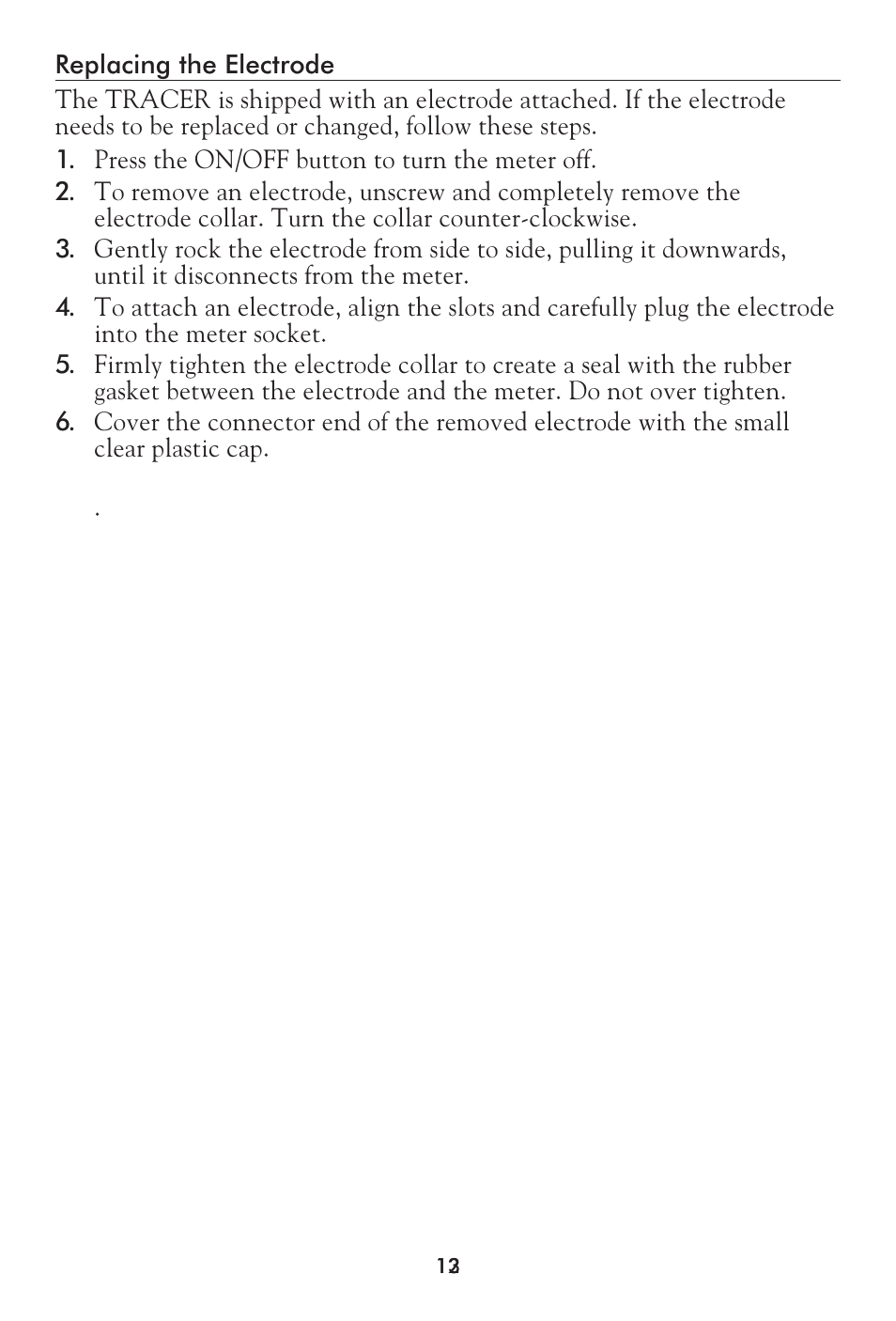 LaMotte Tracer Total Chlorine Meter User Manual | Page 13 / 16