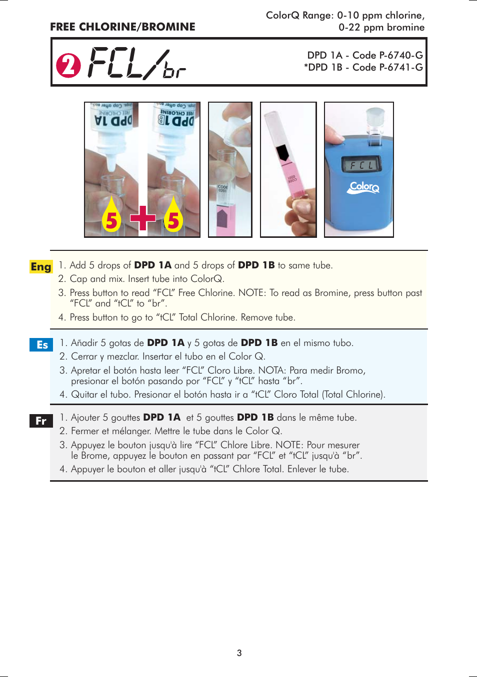 LaMotte ColorQ Pro-11 User Manual | Page 3 / 12