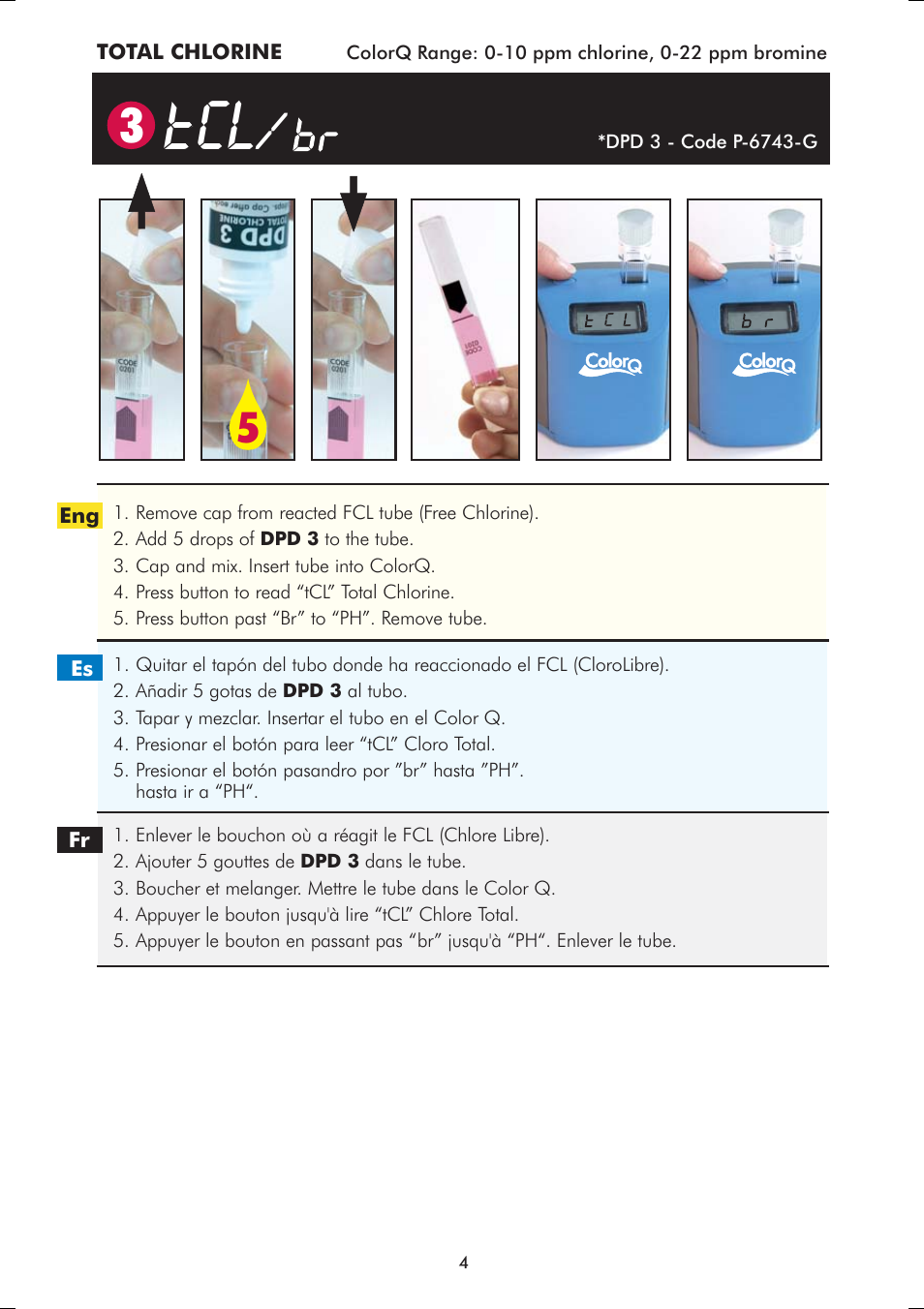 LaMotte ColorQ Pro-11 User Manual | Page 4 / 12