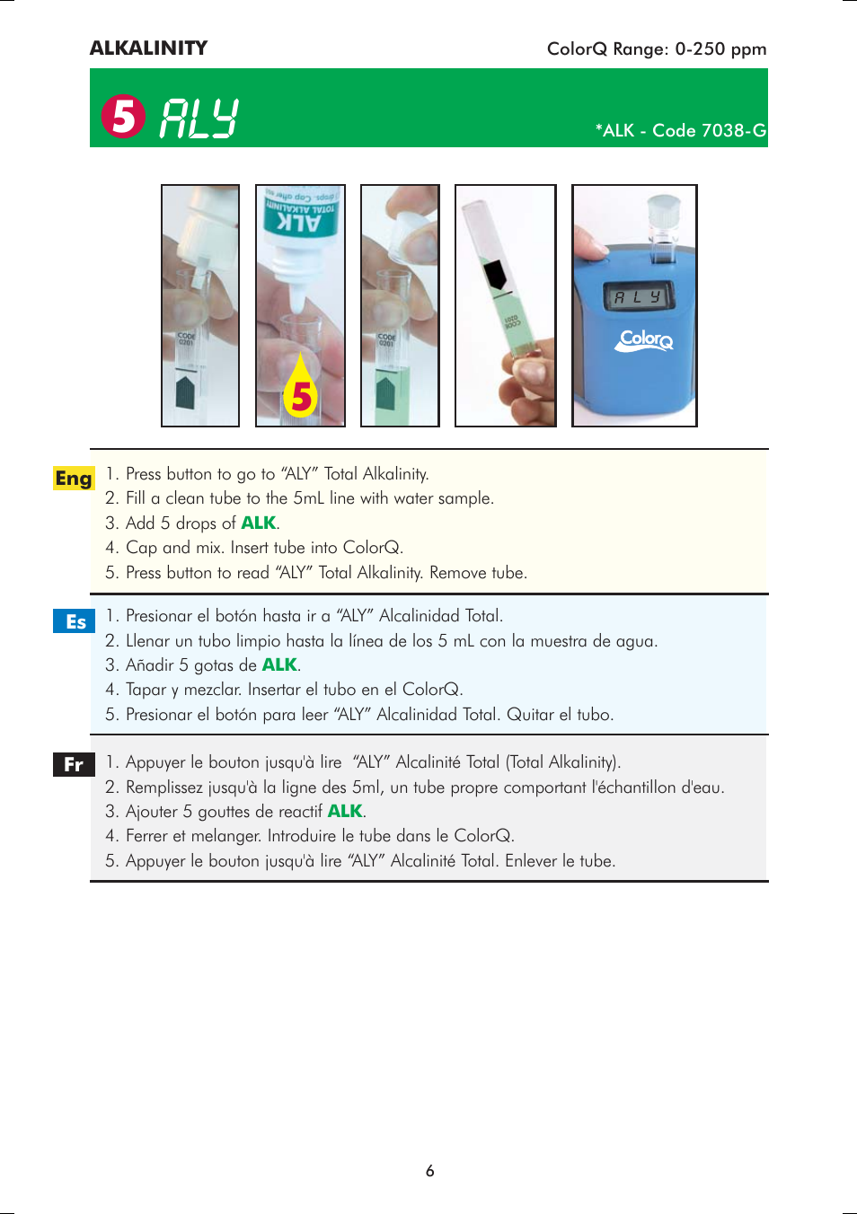 LaMotte ColorQ Pro-11 User Manual | Page 6 / 12