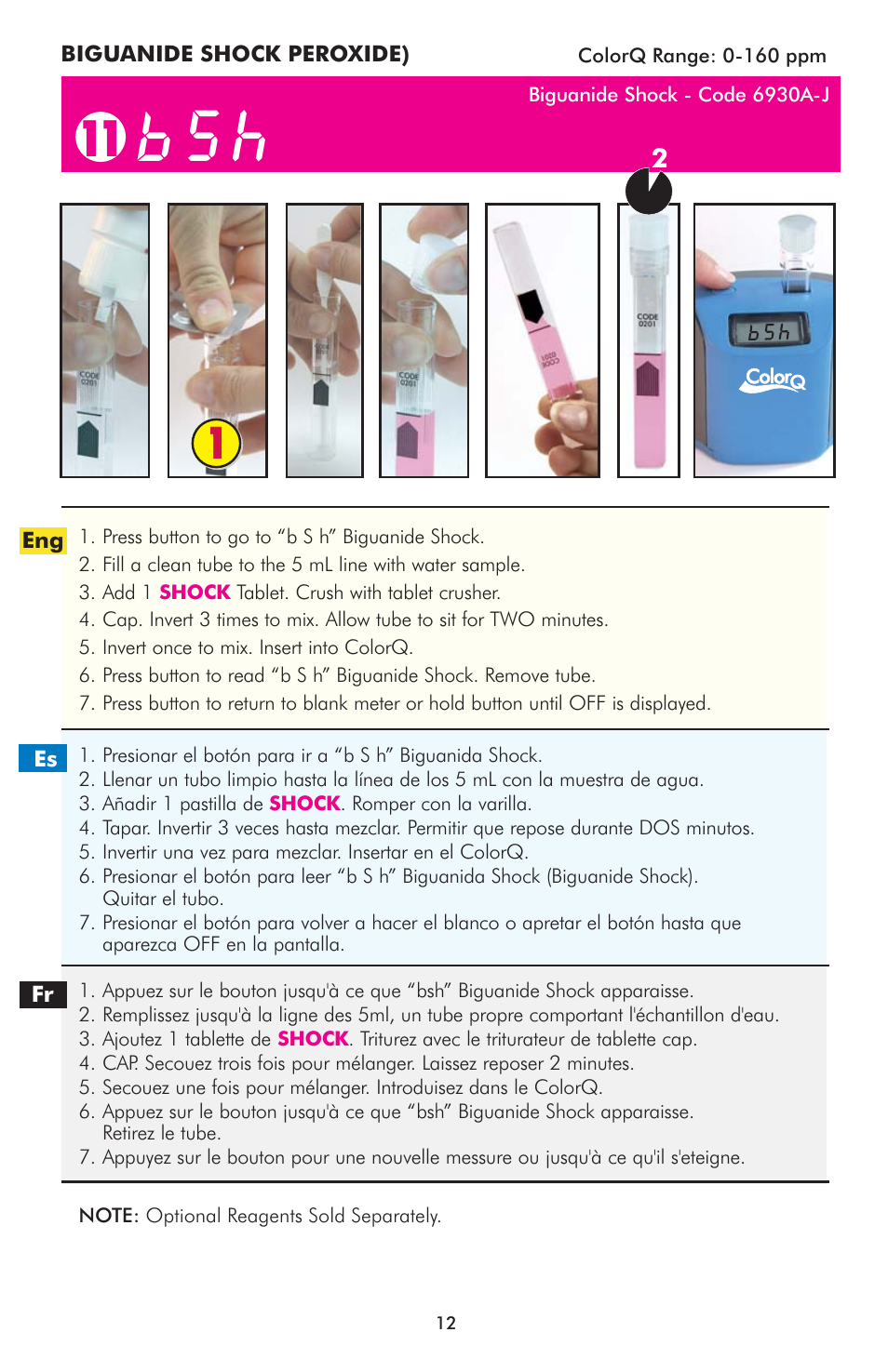 B 5 h | LaMotte ColorQ Pro 9-PLUS User Manual | Page 12 / 12