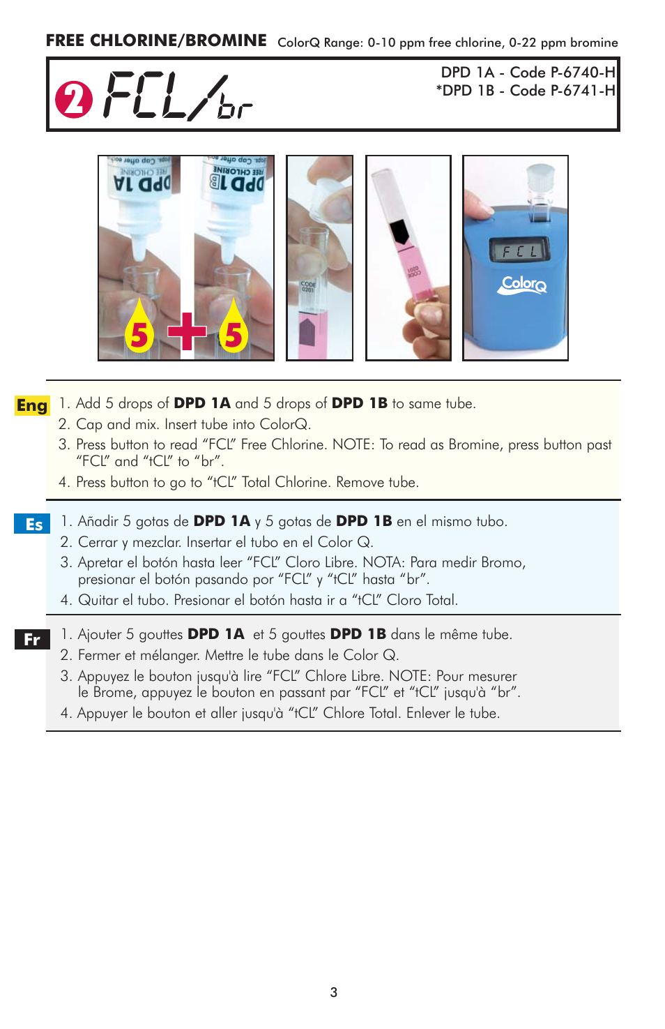 LaMotte ColorQ Pro 9-PLUS User Manual | Page 3 / 12