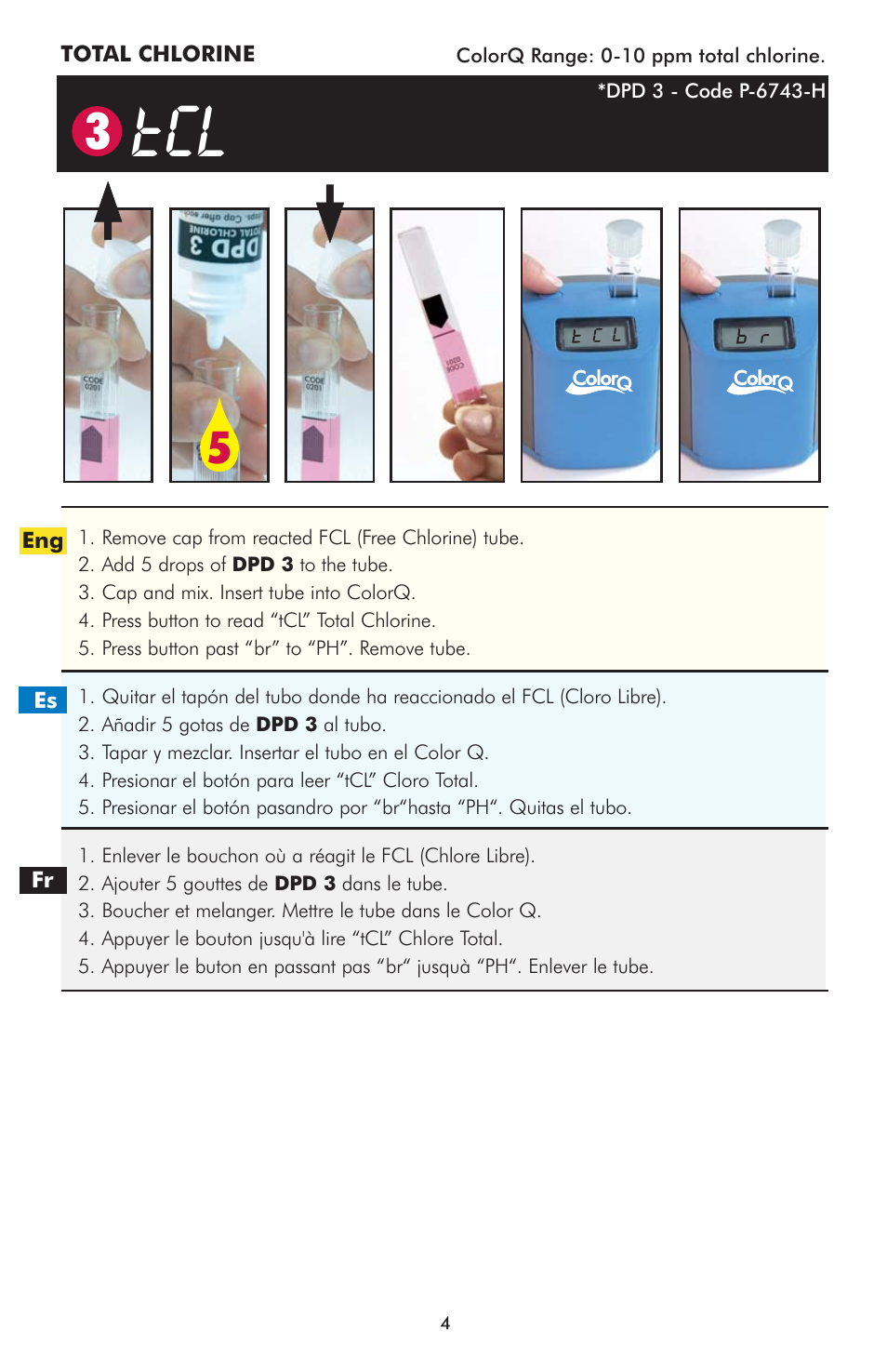 LaMotte ColorQ Pro 9-PLUS User Manual | Page 4 / 12