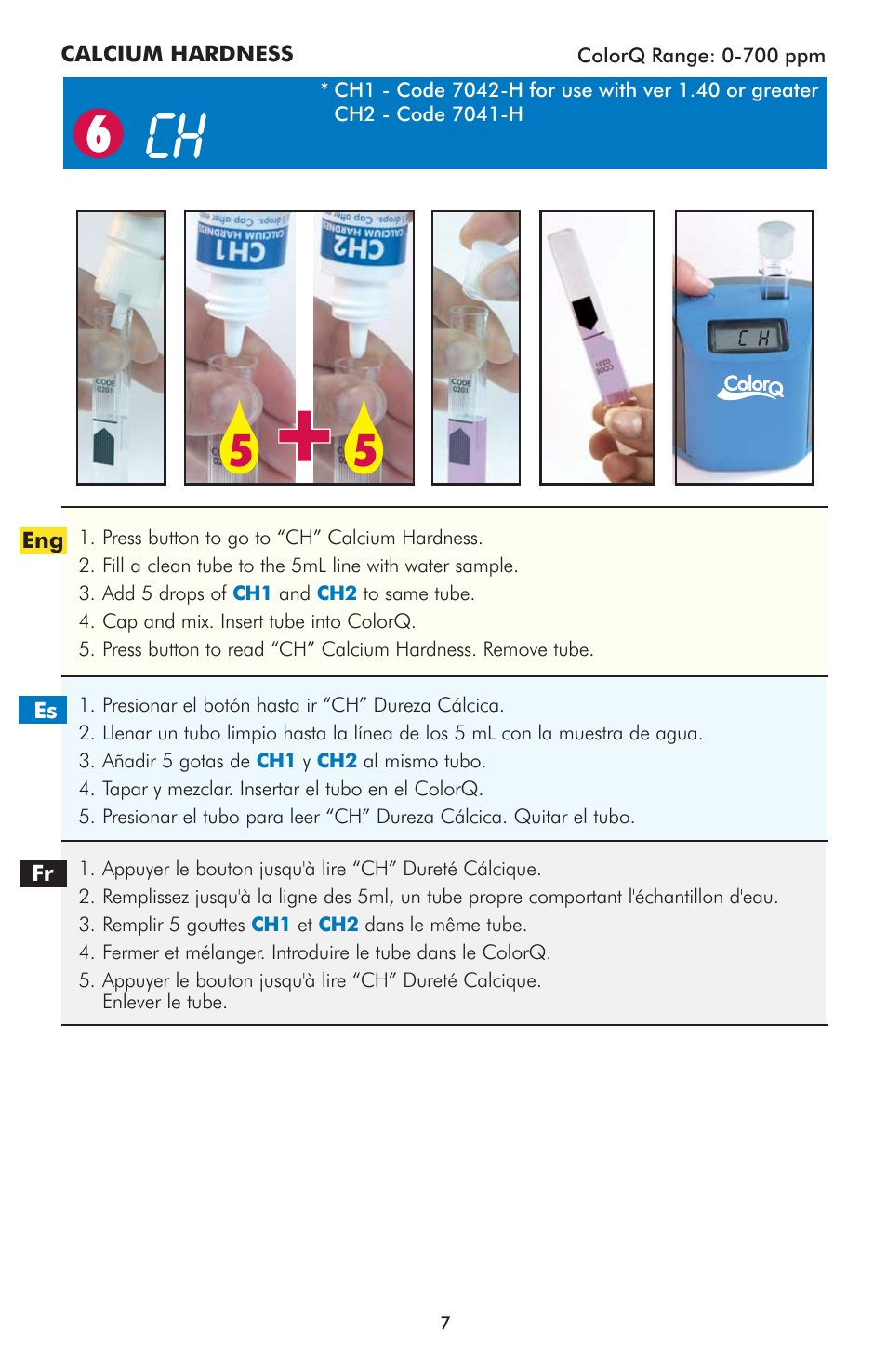 LaMotte ColorQ Pro 9-PLUS User Manual | Page 7 / 12