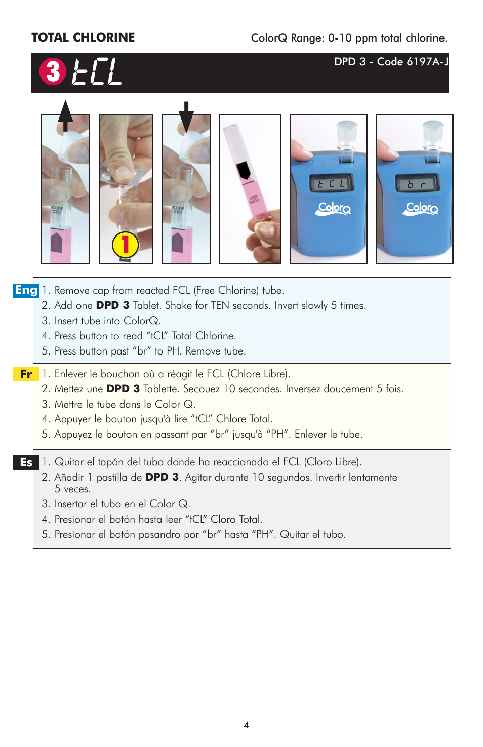 LaMotte ColorQ Copper 7 User Manual | Page 4 / 12