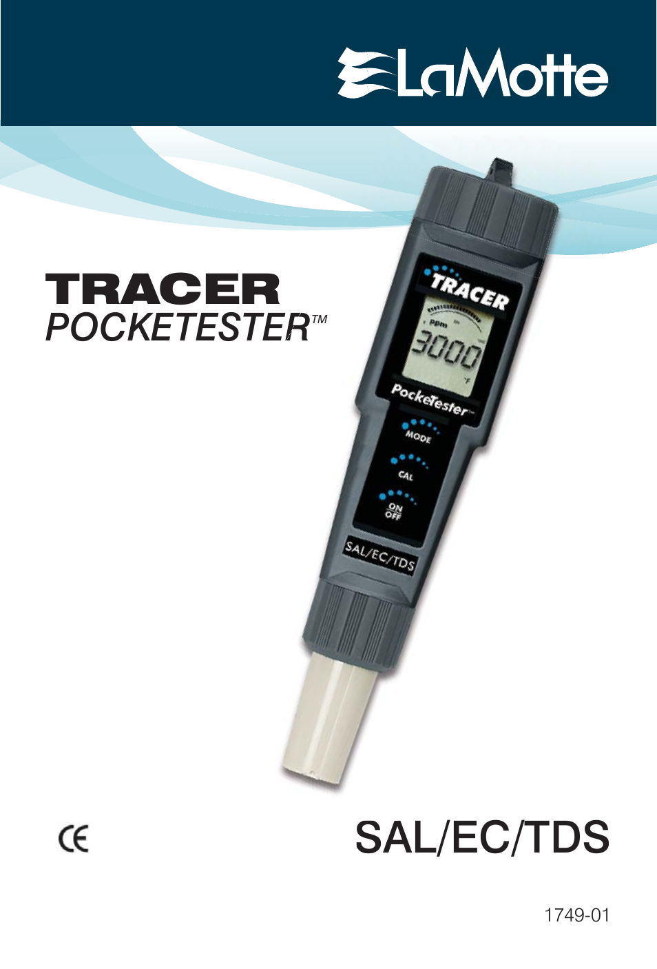 LaMotte TRACER POCKETESTER TDS User Manual | 20 pages