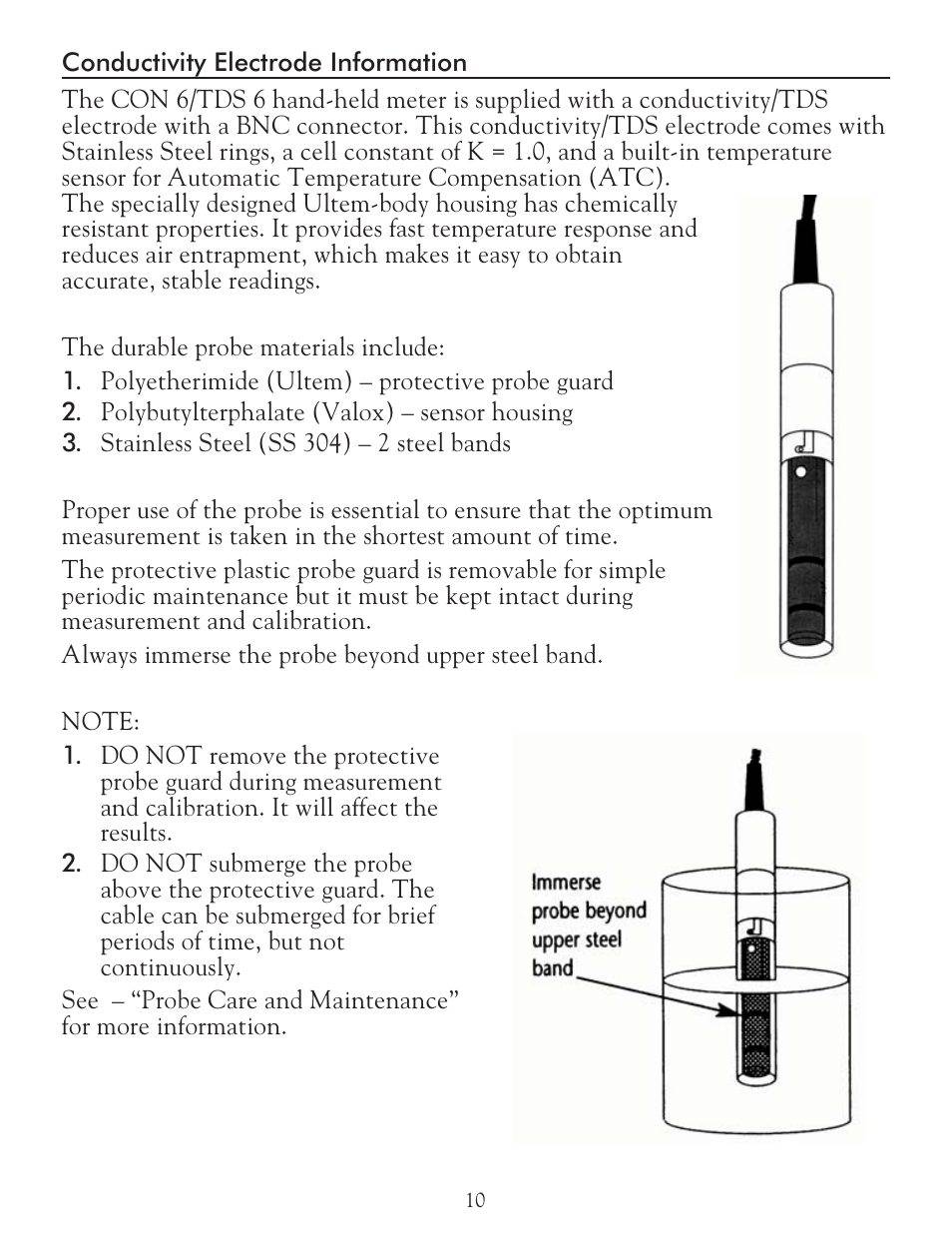 LaMotte 5 Series TDS Meter User Manual | Page 10 / 40