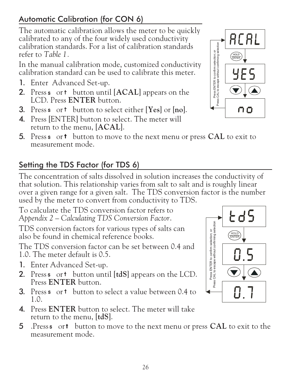 LaMotte 5 Series TDS Meter User Manual | Page 26 / 40