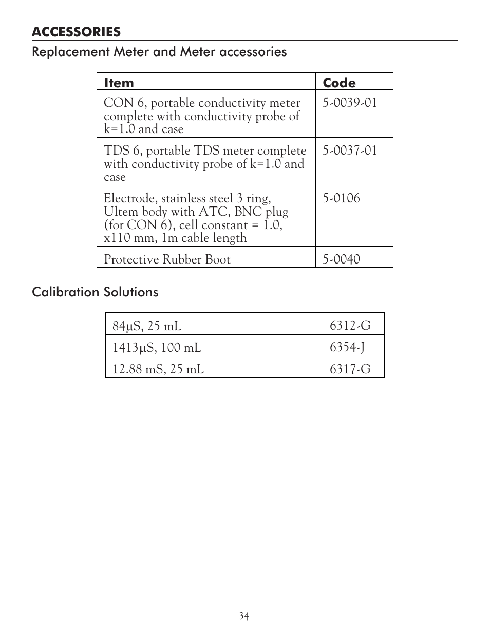 LaMotte 5 Series TDS Meter User Manual | Page 34 / 40