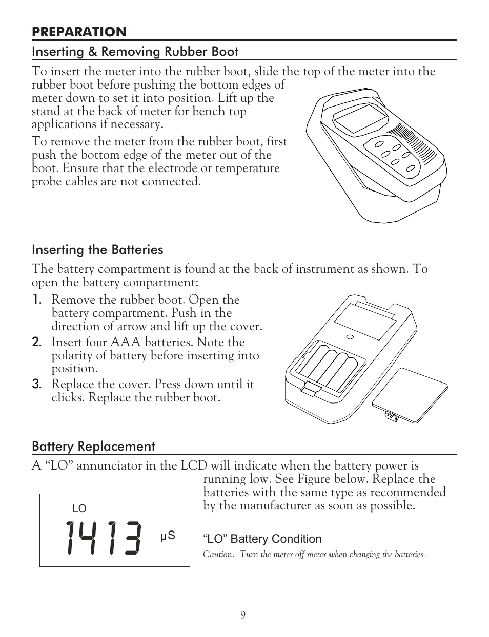 LaMotte 5 Series TDS Meter User Manual | Page 9 / 40