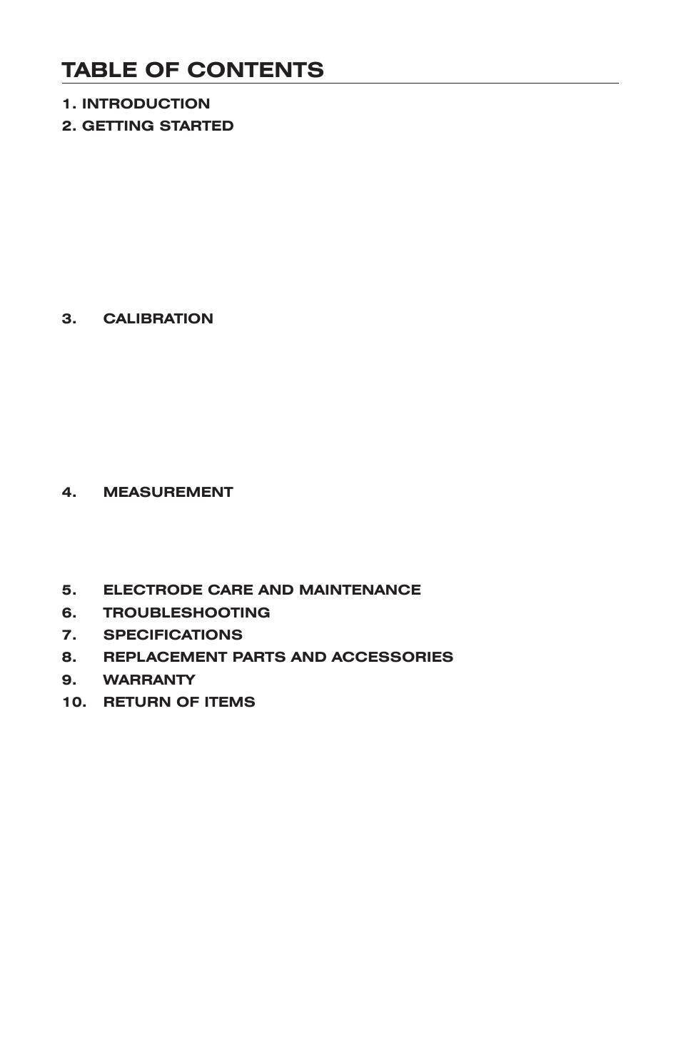 LaMotte 5 Series pH Meter User Manual | Page 4 / 20