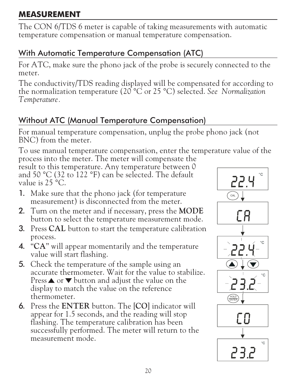 LaMotte TDS 6 Conductivity User Manual | Page 20 / 40