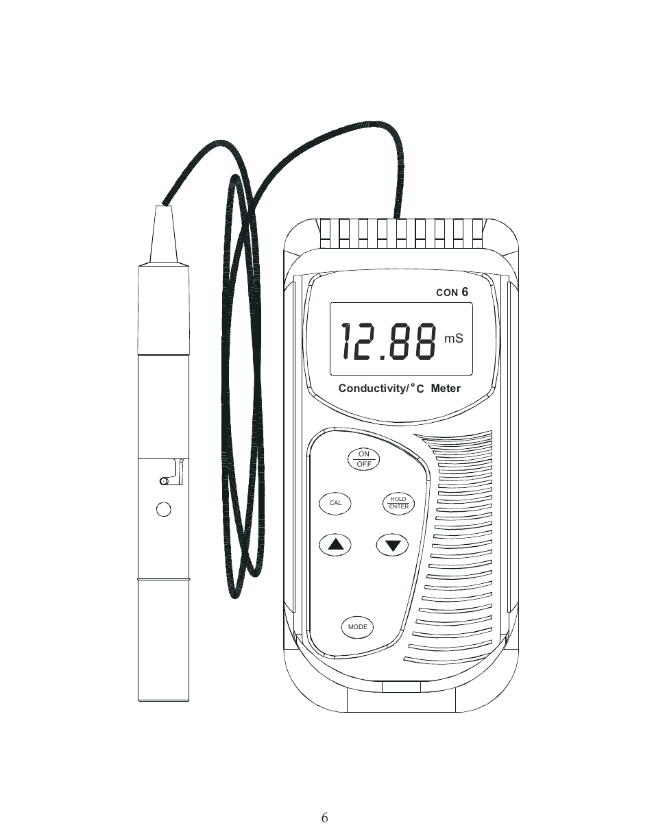 LaMotte TDS 6 Conductivity User Manual | Page 6 / 40