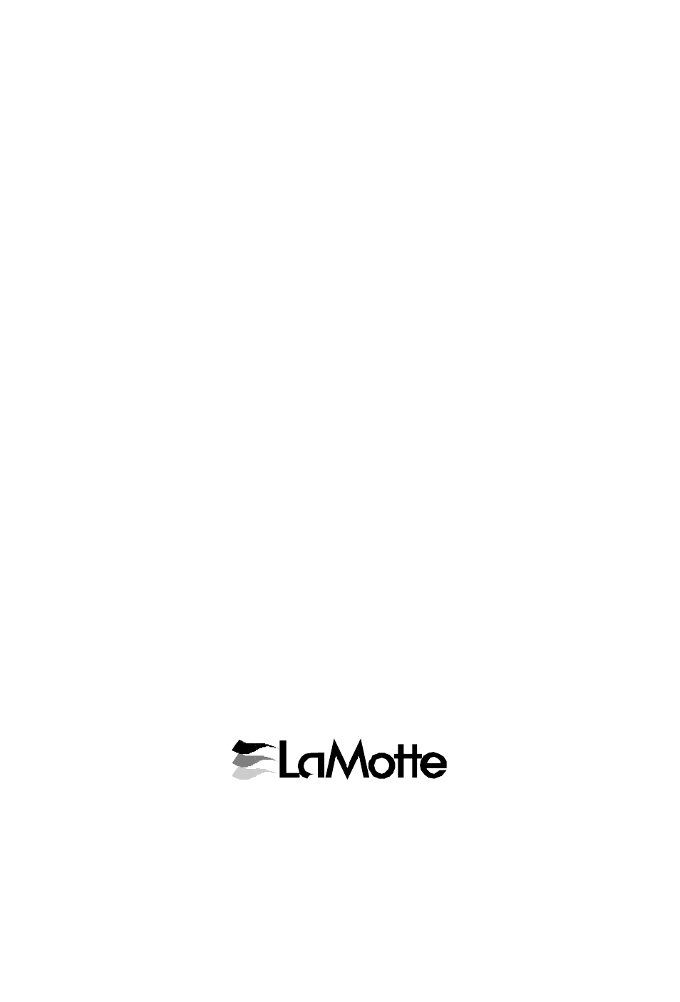 Lamotte com pany | LaMotte DO 4000 Dissolved Oxygen Meter User Manual | Page 24 / 24