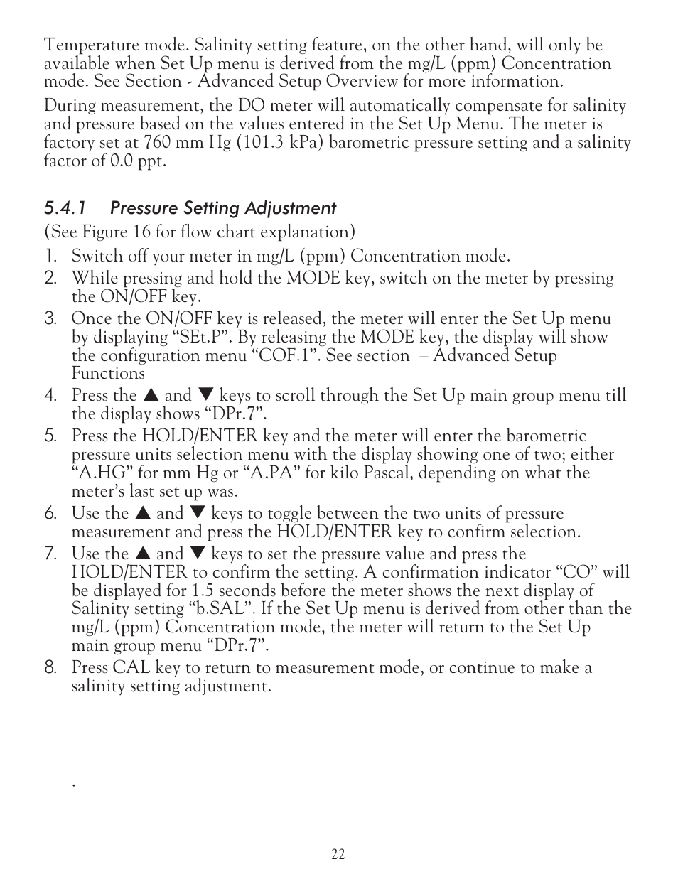 LaMotte DO 6 Dissolved Oxygen Meter User Manual | Page 23 / 56