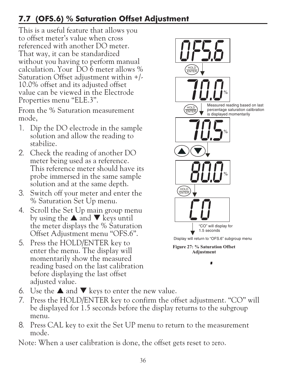 LaMotte DO 6 Dissolved Oxygen Meter User Manual | Page 37 / 56