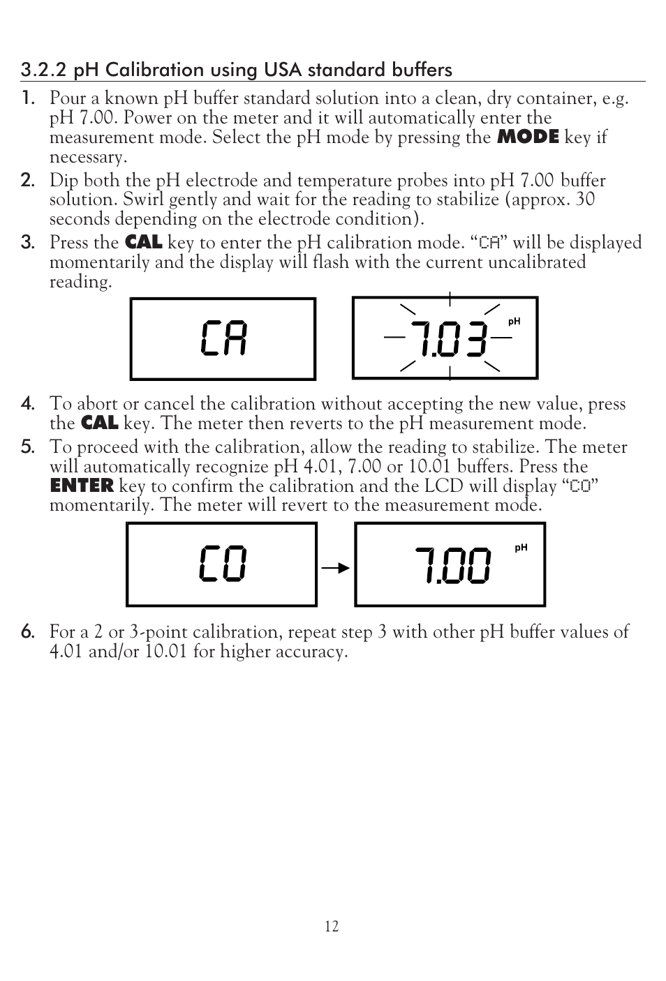 LaMotte pH PLUS Direct Meter User Manual | Page 12 / 24