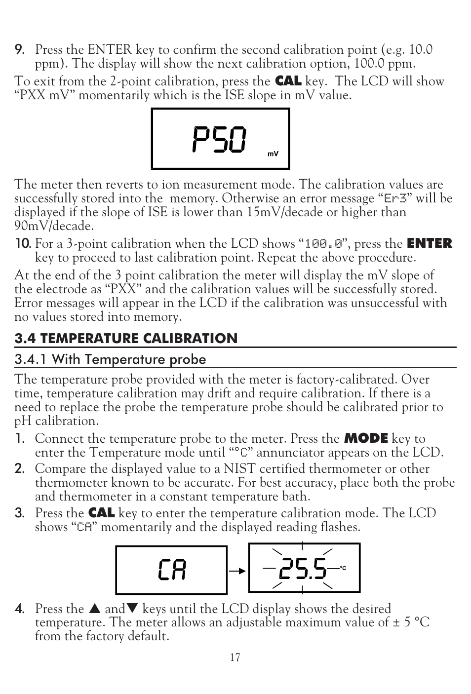 LaMotte pH PLUS Direct Meter User Manual | Page 17 / 24