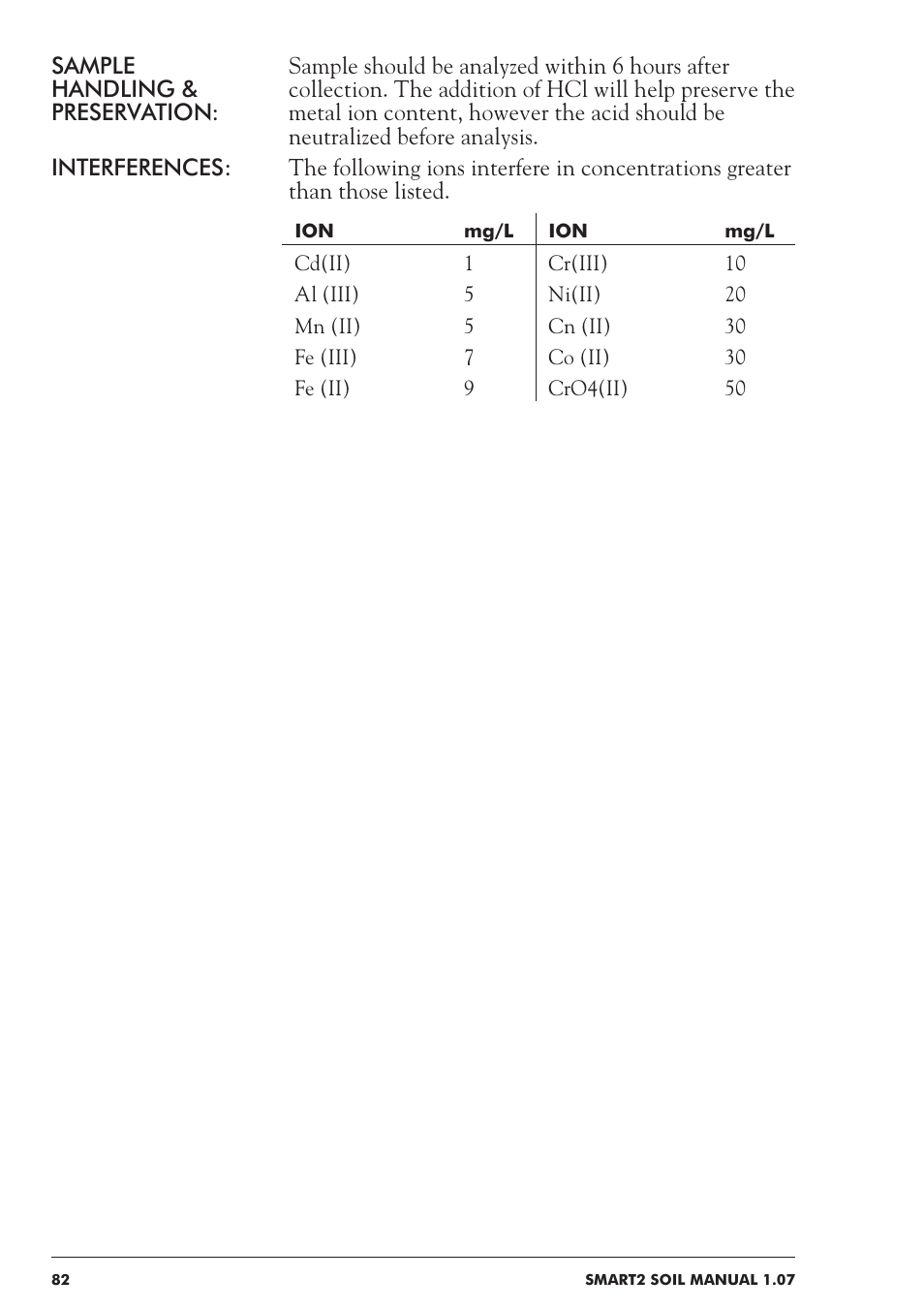 LaMotte SMART 2 Electronic Soil Lab User Manual | Page 82 / 84