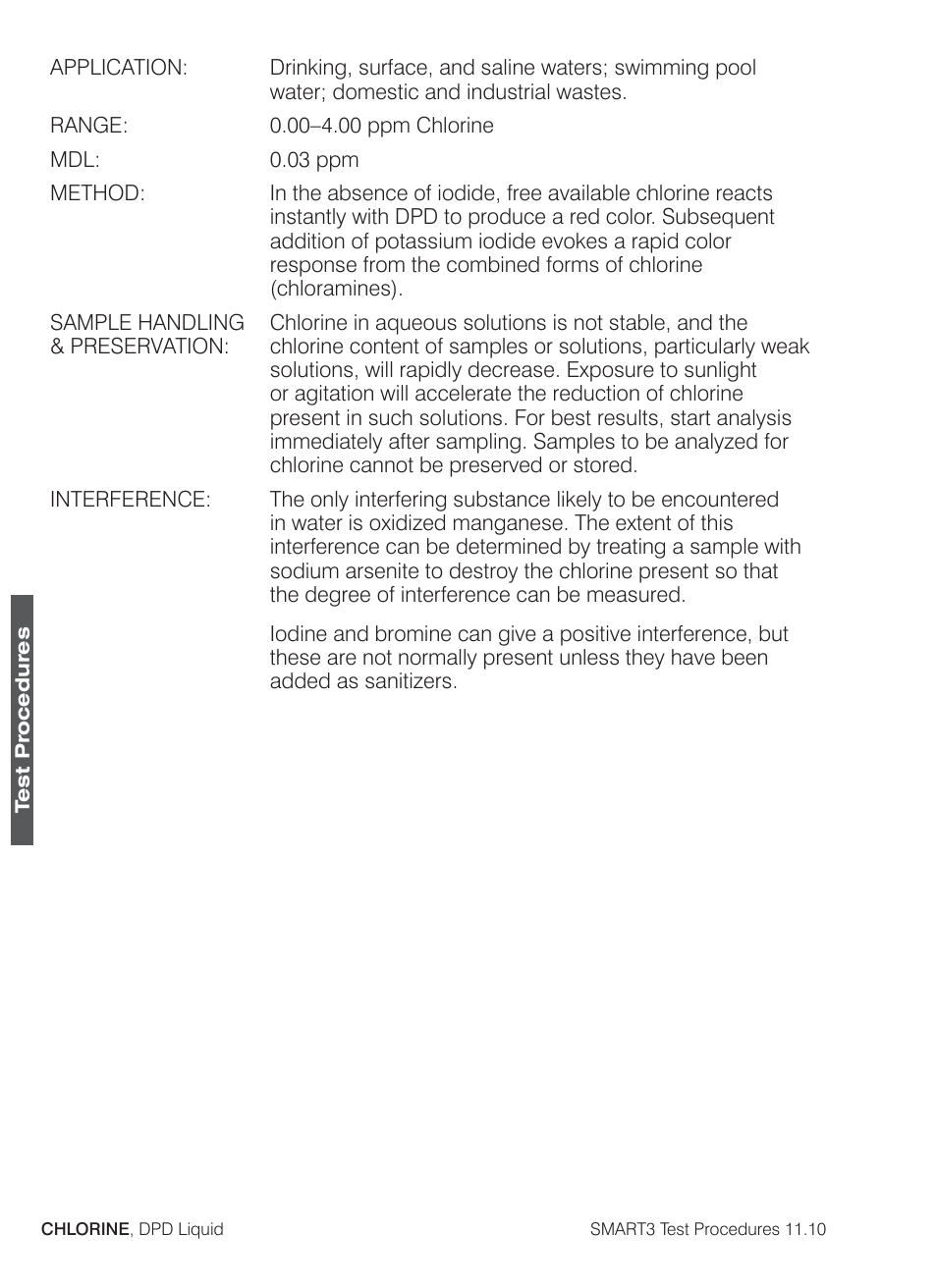 LaMotte SMART3 Colorimeter User Manual | Page 114 / 294