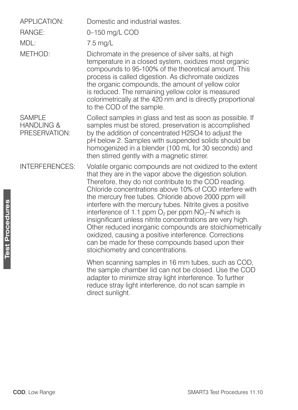 LaMotte SMART3 Colorimeter User Manual | Page 140 / 294