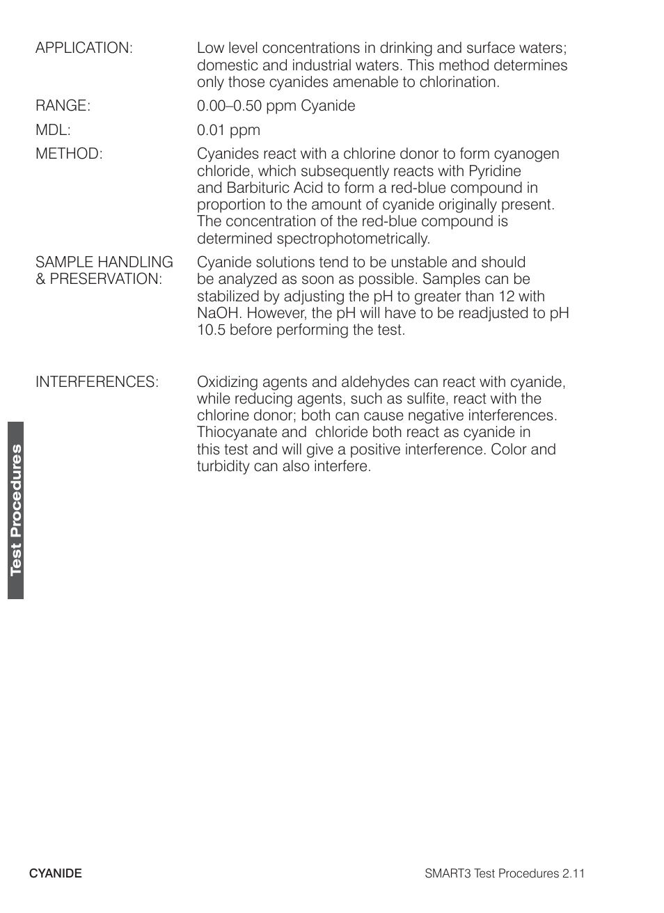 LaMotte SMART3 Colorimeter User Manual | Page 164 / 294