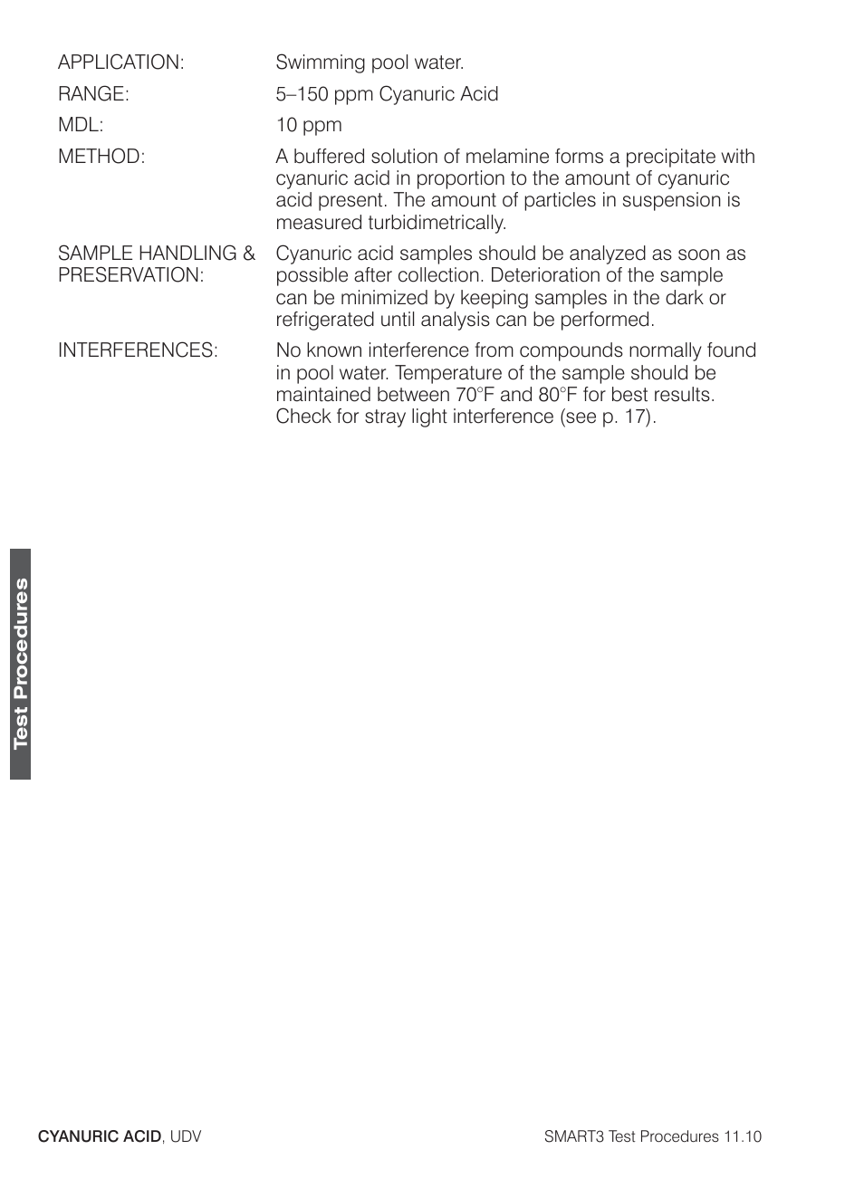 LaMotte SMART3 Colorimeter User Manual | Page 170 / 294