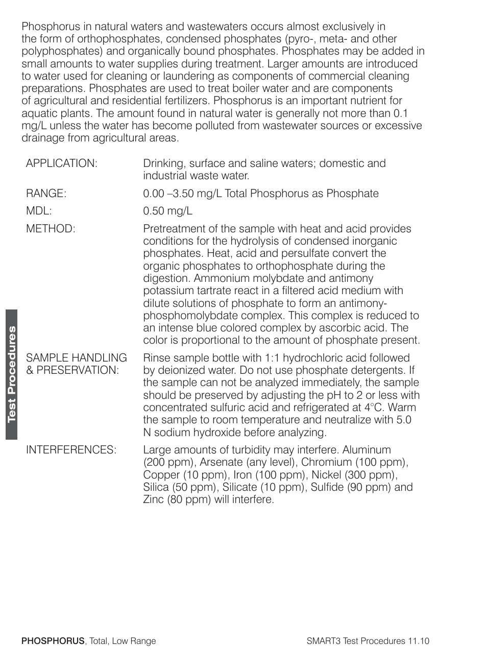 LaMotte SMART3 Colorimeter User Manual | Page 262 / 294