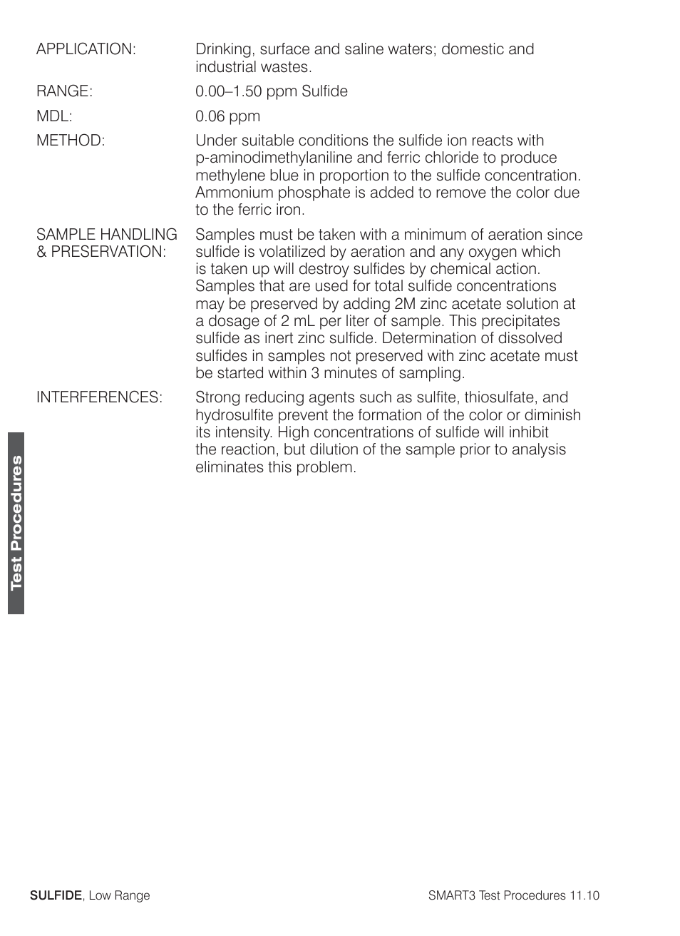 LaMotte SMART3 Colorimeter User Manual | Page 280 / 294