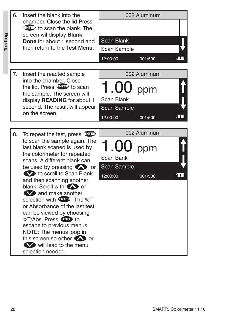 LaMotte SMART3 Colorimeter User Manual | Page 30 / 294